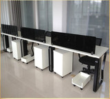 北京办公家具 办公桌 电脑桌椅 新款职工桌 屏风组合员工桌 热卖