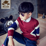 韩版套头男童常规新款B类儿童实拍有模特大童上衣长袖外套卫衣
