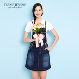 主播同款TeenieWeenie预售小熊16新品背带裙TTOJ62690E