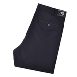 2015秋冬新款JB1450111男加绒加厚九牧王专柜正品商务休闲裤 黑色