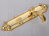 宝得利 豪华欧式大门锁 对开双开室外门锁 执手锁 机械锁具