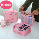 韩国可爱大容量化妆包小号便携化妆品收纳包袋旅行防水手提小方包