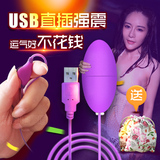 成人女用阴蒂刺激USB直插充电防水跳蛋强震动高潮夫妻情趣性用品