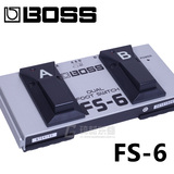 正品BOSS FS-6 双通道踏板开关 FS6 键盘吉他音箱效果器切换脚踏