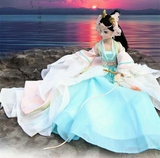 中国古装仙女娃娃关节体公主洋娃娃女孩玩具古代仙子儿童套装礼盒