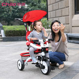 踏车宝宝自行车童车婴儿小孩手推车1-3-5岁高档儿童手推三轮车脚