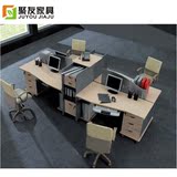 深圳特价现代办公家具组合屏风卡位办公桌4人位职员工桌办公桌椅
