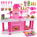 幼儿园宝宝过家家仿真厨房玩具整体橱柜厨具餐具