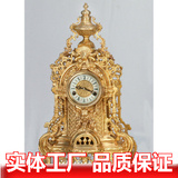 钟表 古典钟表 欧式 机械座钟 仿古钟表 铜镀金带报时钟