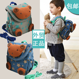 韩国儿童双肩旅游包男女宝宝背包幼儿园书包婴幼儿纯棉防走失包包