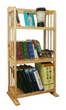 特价学生环保松木书架组合实木儿童书架置物架简易落地书柜多层架