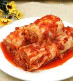 韩式腌制泡菜酱菜 韩国味正宗袋装辣白菜三袋包邮 朝鲜族进口菜种