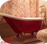 厂家直销亚克力独立欧式古典贵妃泡澡双层保温浴缸家用特价1.2米