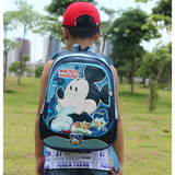特价迪士尼书包小学生1-5年级男童 新款米奇减负双肩背包儿童书包