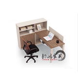 办公家具简约创意组合单人办公桌椅2 4 6人工作位屏风职员办公桌