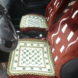 汽车坐垫夏季珠子凉垫夏天冰丝座垫通用三件套透气单片沙发座椅垫