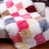澳尊澳洲羊毛沙发垫羊毛飘窗垫定制整张羊皮地毯皮毛一体沙发坐垫