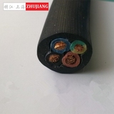 橡套电缆YZ4*2.5橡皮线 耐油污耐磨橡胶线 防水防冻防摔工业电缆
