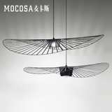 麦卡斯 西欧铁艺工业吊灯创意咖啡厅装饰灯个性客厅灯 酒店工程灯