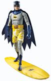 盒装美泰蝙蝠侠经典电视系列6英寸可动人偶冲浪蝙蝠侠玩具公仔