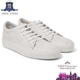 英国代购 男士新款 ACNE STUDIOS 白色皮革休闲运动鞋 英国直邮