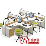 新款屏风办公桌位 组合电脑桌 职员卡座 板式环保办公家具 特价桌