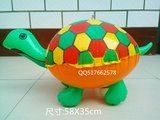 大号乌龟海龟彩龟皮货儿童充气玩具地摊玩具PVC皮货气球批发