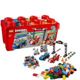 乐高小拼砌师10673赛车拉力赛LEGO Juniors 积木玩具益智拼插趣味