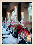 欧式水晶玻璃西餐蜡烛烛台酒店会所样板房摆件奢华装饰婚礼蜡烛台