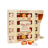 比利时进口迪克多经典木盒酒心巧克力礼盒装情人节生日礼物含酒芯