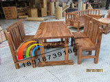 DY206现代中式餐桌椅实木饭桌 餐厅餐桌茶台榆木餐桌椅组合写字桌