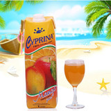 塞浦路斯进口果汁饮料 塞浦丽娜芒果汁 混合果汁 含香橙和苹果 1L