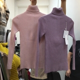 15韩国东大门代购新款女秋冬套头毛衣高领羊毛衫长袖修身打底衫