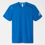 正品Adidas阿迪达斯2016新款男子梭织速干跑步圆领短袖T恤AX8656