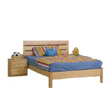 实木床松木床双人单人床青少年床架特价儿童床实木榻榻米床1.5