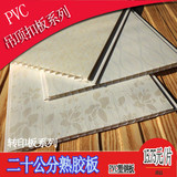 新品九毫米厚塑钢长条PVC扣板厨卫阳台塑料吊顶门店工程装饰板材