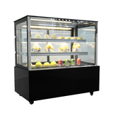 直角展示柜冷藏保鲜水果饮料慕斯西点柜风冷蛋糕柜0.9/1.2/1.5米