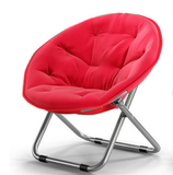 创意家居个性创意折叠椅大月亮椅雷达椅懒人单人休闲沙发椅靠背椅
