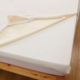 褥子加厚防滑海绵床垫 可拆洗床垫 可折叠双人榻榻米 地铺床垫