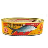 3罐包邮 粤花牌 金装豆鼓鲮鱼罐头 227g 休闲鱼罐头食品即食罐头