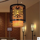 中式古典宫廷羊皮吊灯餐厅客厅酒店中国风