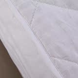 特价包邮纯棉夹棉床笠 全棉加厚床垫保护套 白色2米席梦思防尘罩