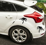 蜘蛛贴画辟邪3D立体车贴搞笑卡通创意汽车贴纸个性装饰拉花改装