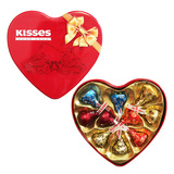 [满百包邮]好时之吻Kisses好时巧克力结婚喜糖成品10颗铁盒礼盒装