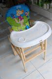好孩子小龙哈彼LMY308多功能组合式 儿童餐椅 实木多功能餐桌椅