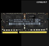 现代海力士黑武士4g ddr3 1600/4GB DDR1600原装笔记本原厂内存