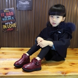 拍一拍童鞋2016春秋新款女童短靴儿童时尚公主靴韩版中大童单靴子