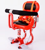 自行车单车电动车小孩宝宝儿童后置安全折叠可调靠背座椅