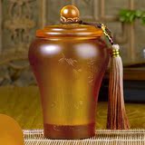 热卖中国特色工艺品 琉璃茶叶罐 节节高出国外事礼品 送老外的礼