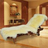 亿宝时尚 澳洲纯羊毛地毯 长方形 皮毛一体欧式 卧室客厅定制满铺